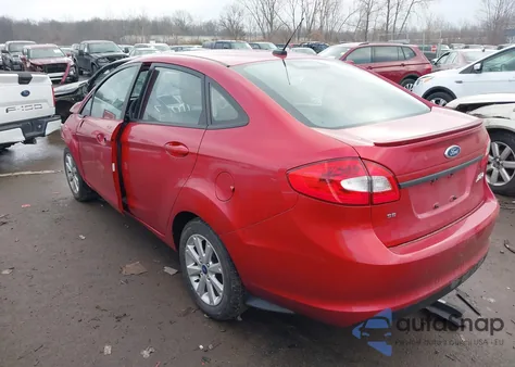 2012 Ford Fiesta Se из США, поврежденный, VIN 3FADP4BJ8CM150214